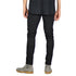 Slim Fit Men's Jeans Washed Mid Waisted Elasticity Straight Pants